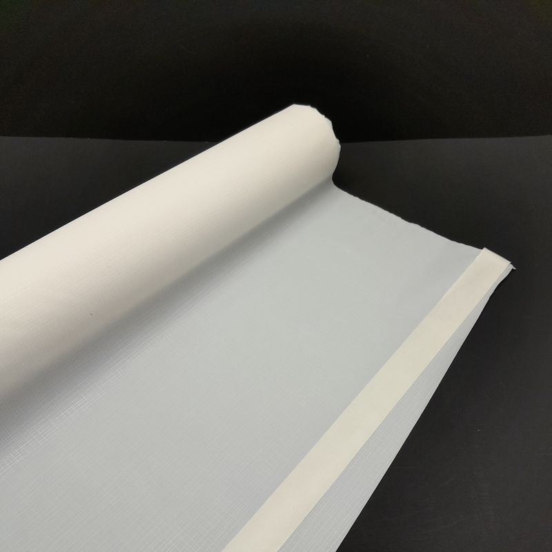 36&quot;x50&#39; Poly Aisle Runner White