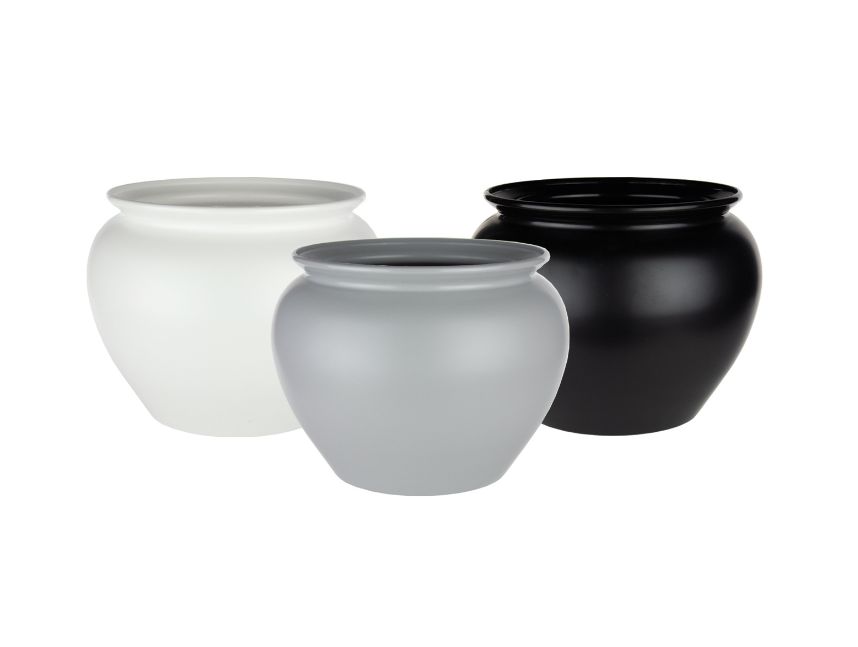 4.5&quot; Jardinière Vase Assorted (Plastic)