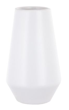 3&quot;x5&quot; Mod Bauble Vase w/1.5&quot; Opening White  (Ceramic)