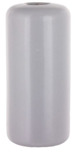 6" Mod Bauble Vase Grey (Ceramic)