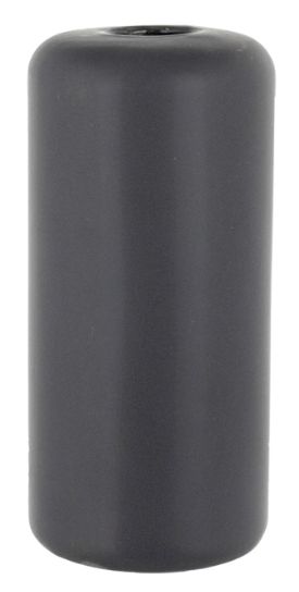 2.8&quot;x6&quot; Mod Bauble Vase w/1&quot; Opening Charcoal  (Ceramic)