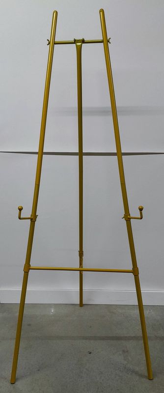 60&quot; Display Easel Gold