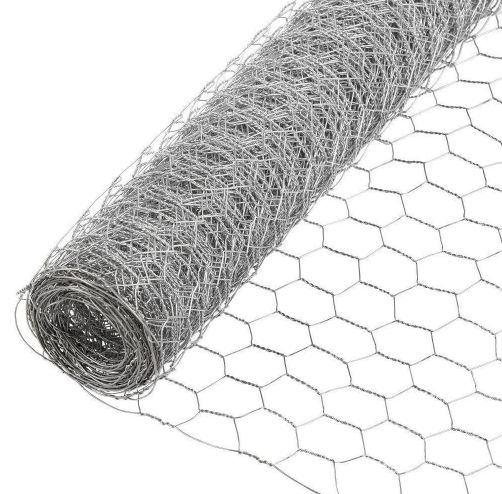 40"x20yd Decorative Wire Net Silver