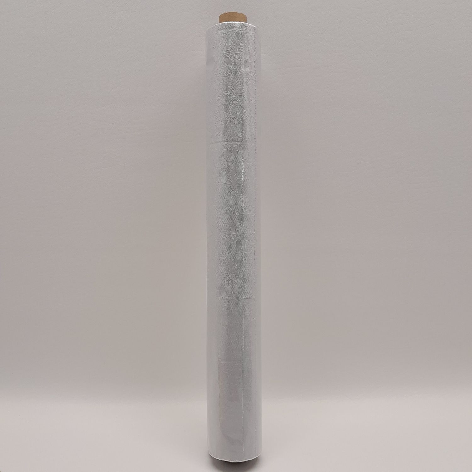 20&quot;x50&#39; Fernleaf Embossed Foil White