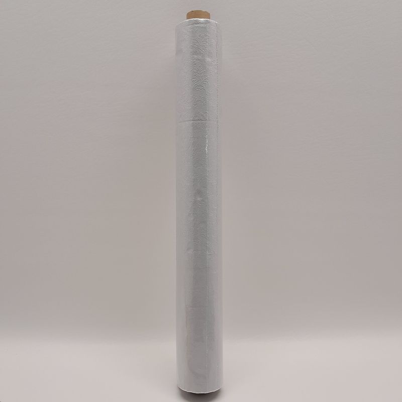 20&quot;x50&#39; Fernleaf Embossed Foil White