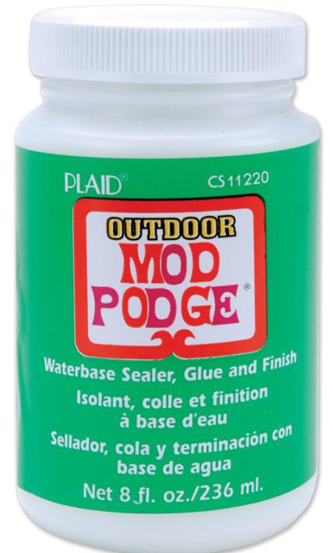 8oz Plaid Mod Podge Outdoor Finish