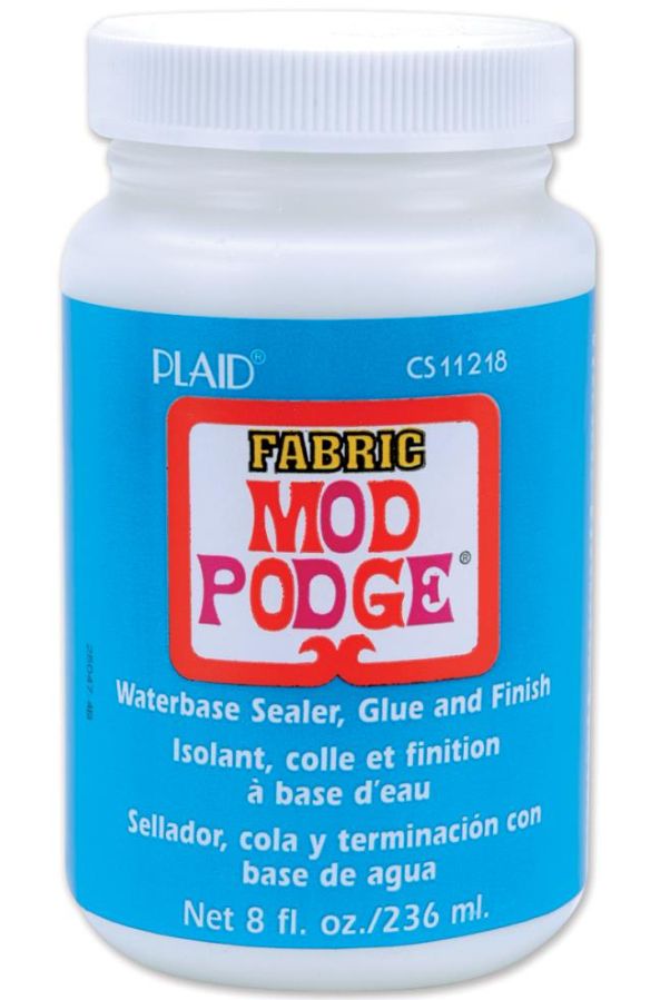 8oz Plaid Mod Podge Fabric Finish