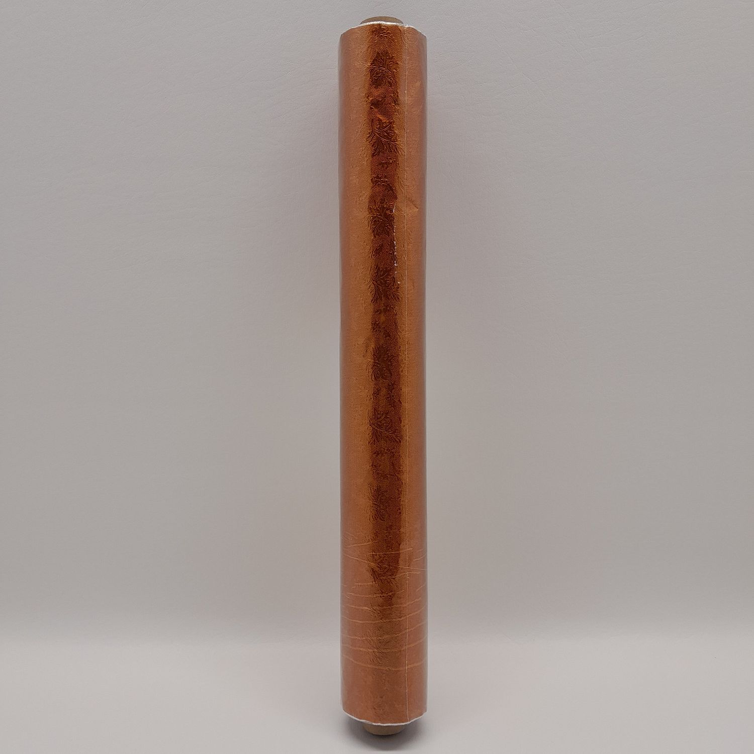 20&quot;x50&#39; Fernleaf Embossed Foil Copper Nugget