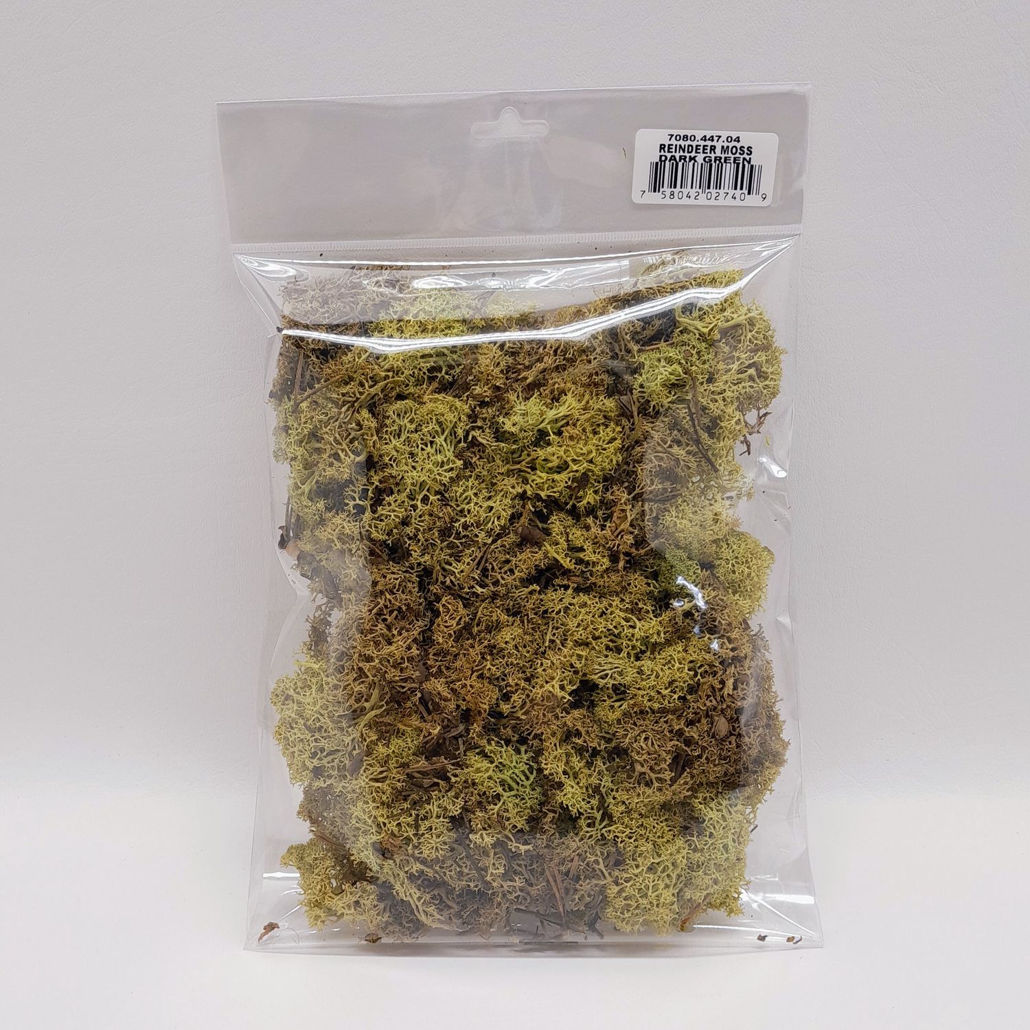 4oz Reindeer Moss Dark Green
