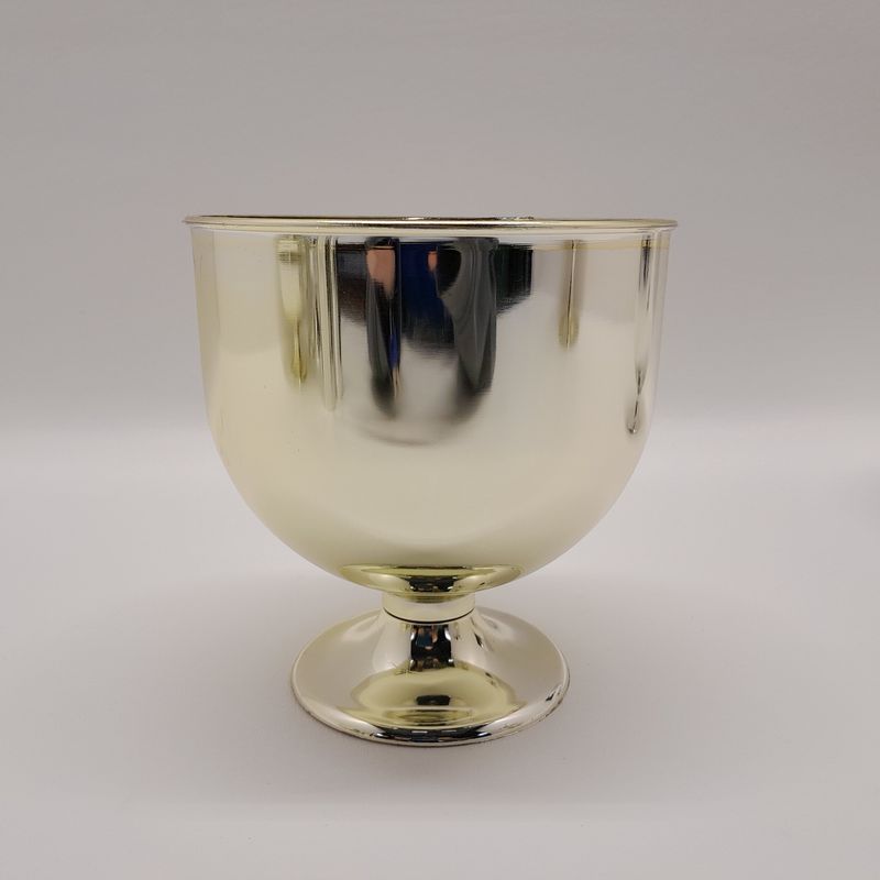 5.5&quot;x5.5&quot; Chalice w/5&quot; Opening Gold (Plastic)