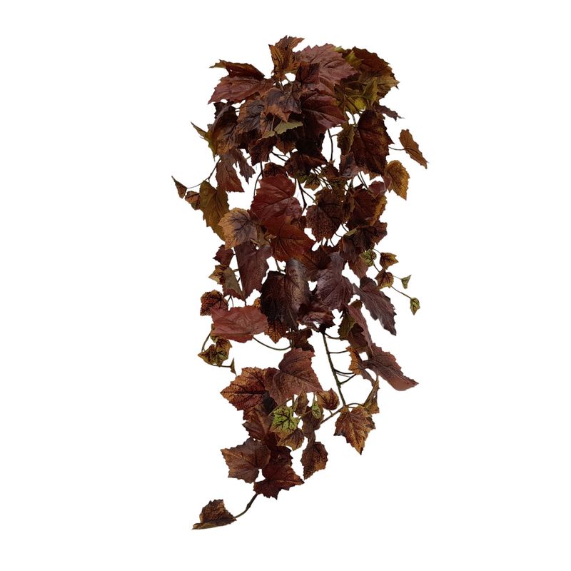 39&quot; Hanging Grape Ivy Bush Burgundy/Red