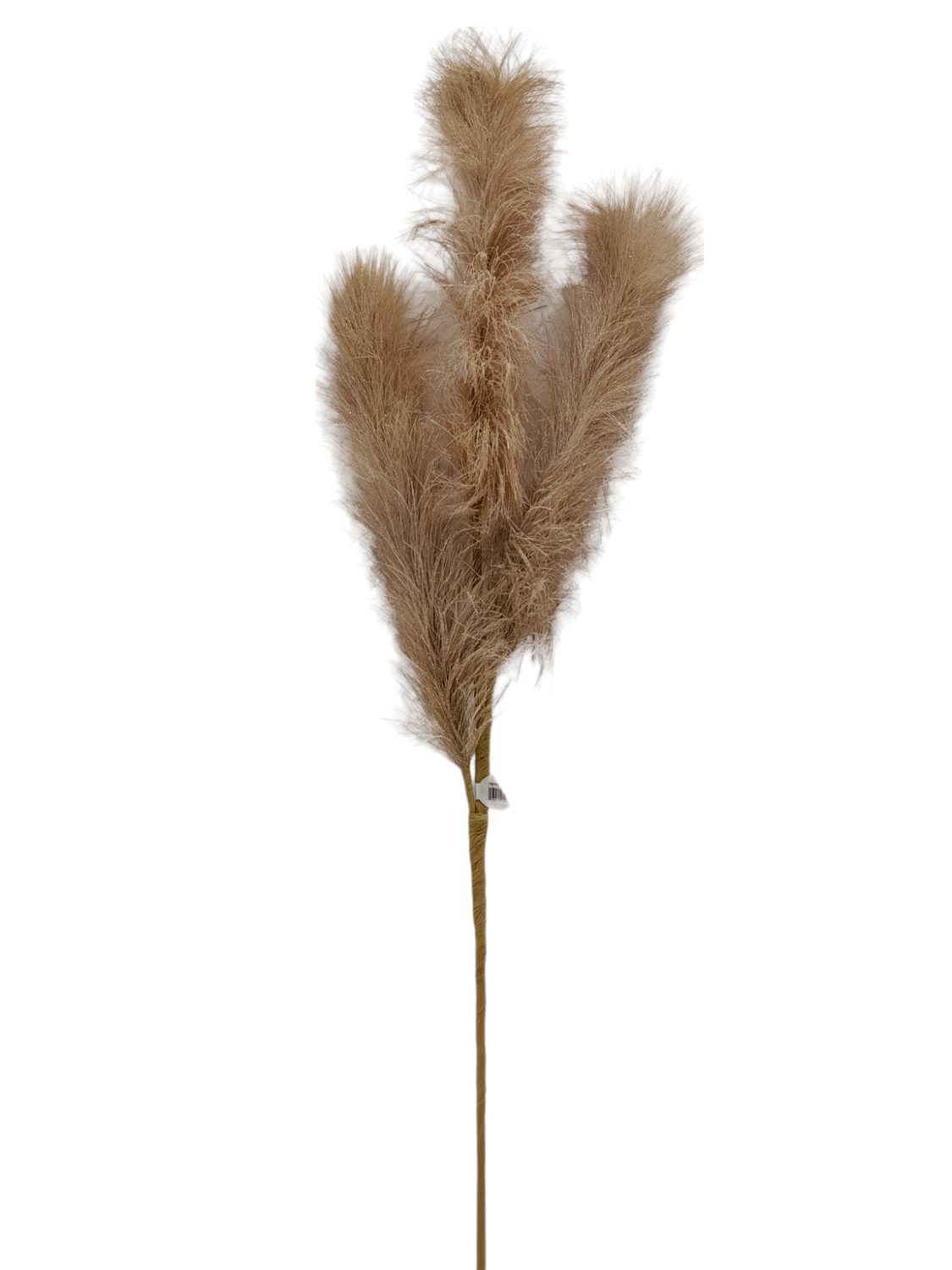 44" Feather Pine Spray x3 Gold