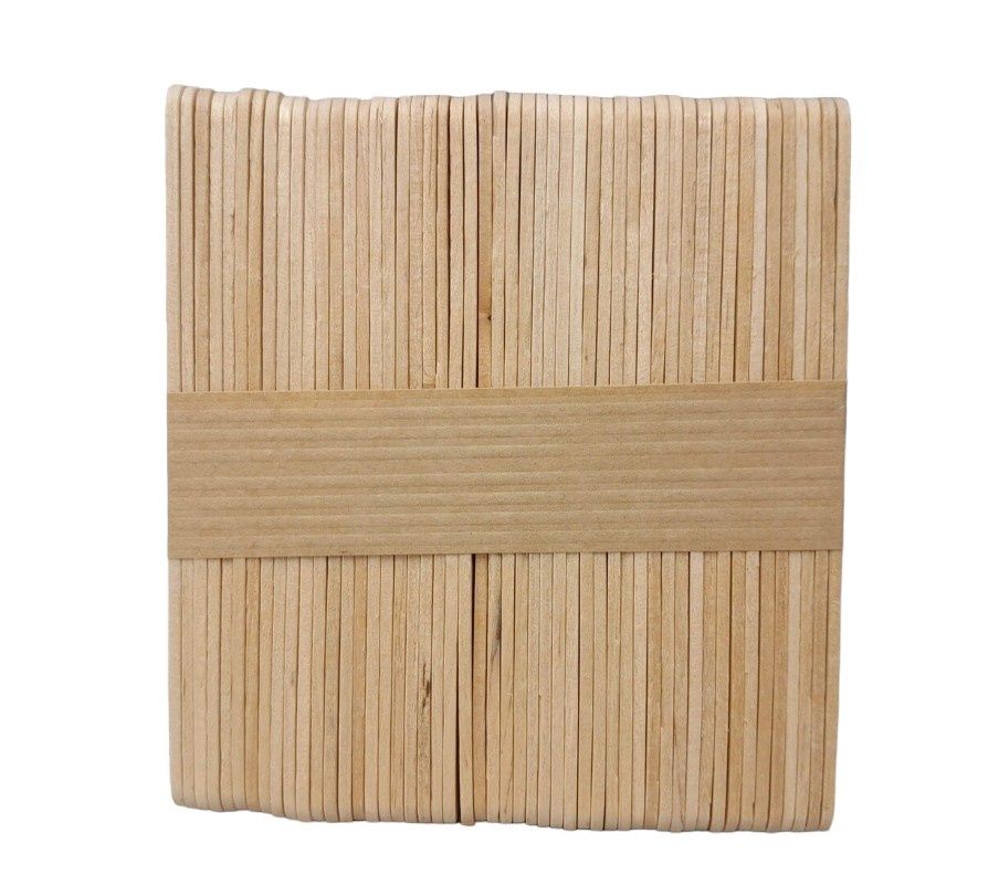 50pc 4.5&quot; Craft Sticks Natural