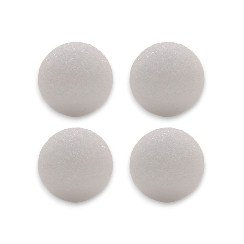 4pc 2&quot; Styrofoam Ball White