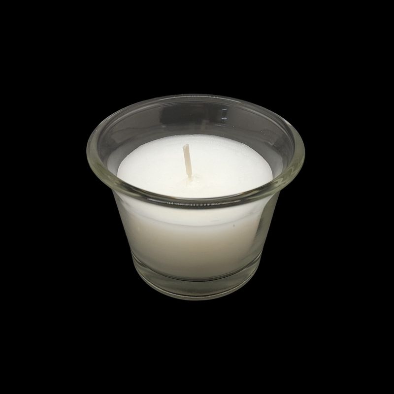 1pc Oyster Cup Votive White