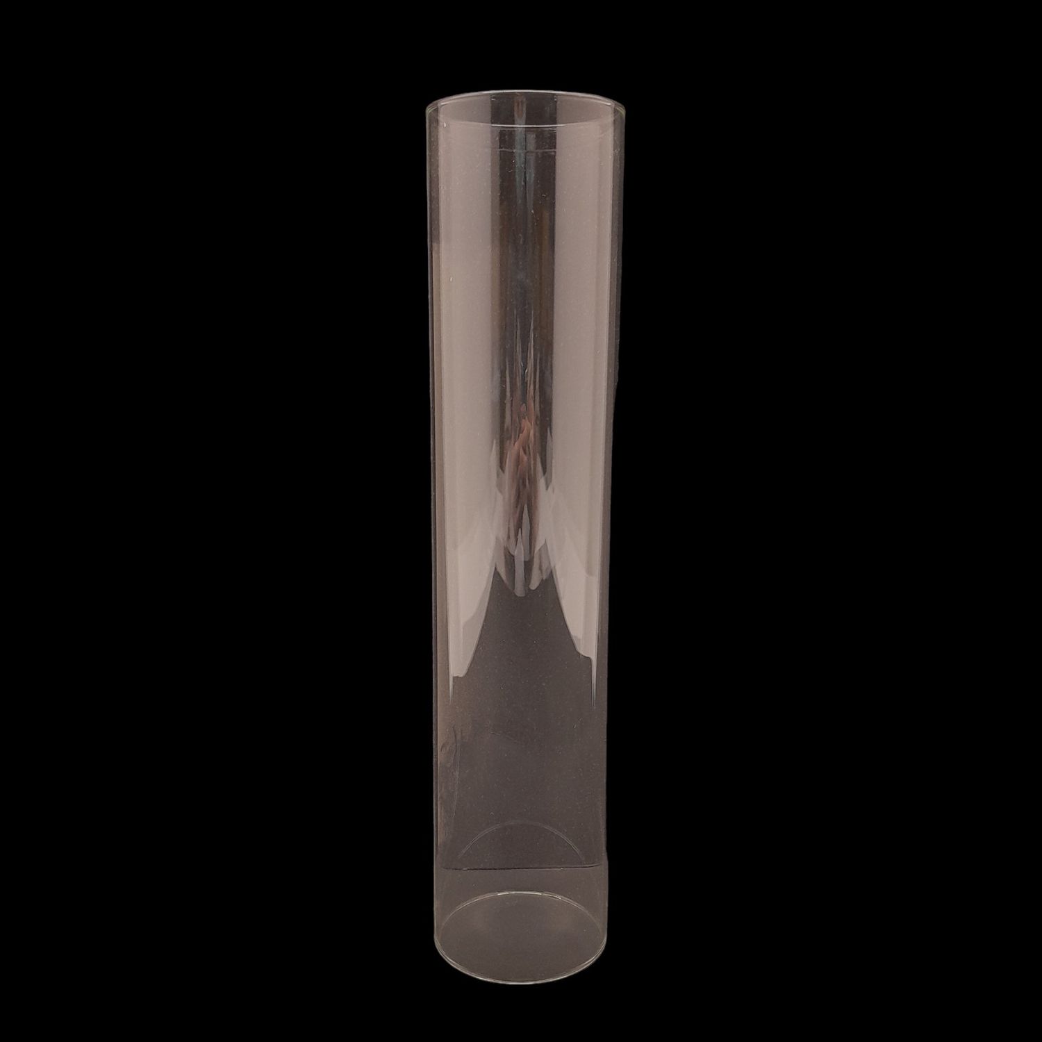 12&quot; Hurricane Candle Holder w/2.5&quot; Opening (Glass)
