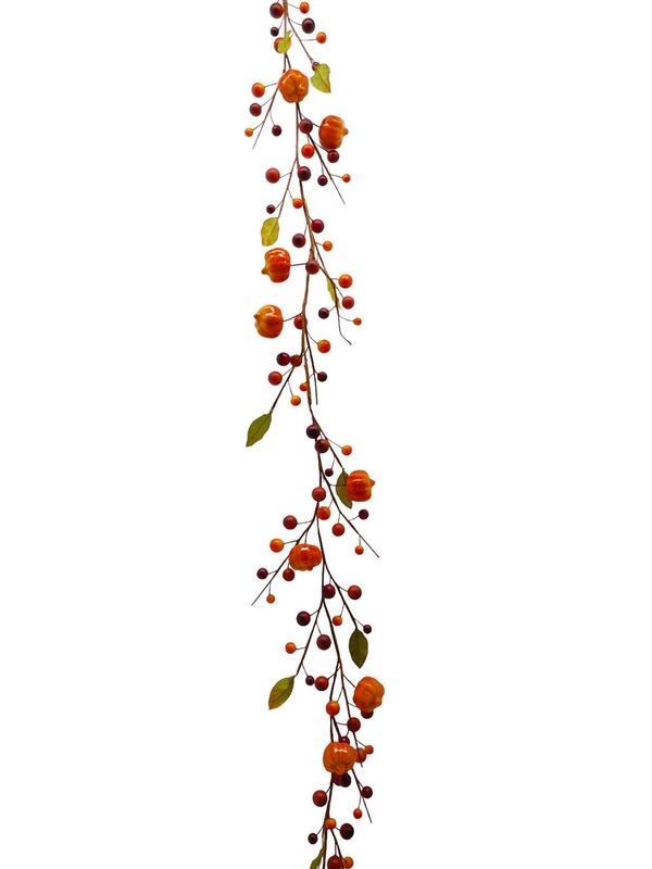 5&#39; Mini Berry/Pumpkin Garland