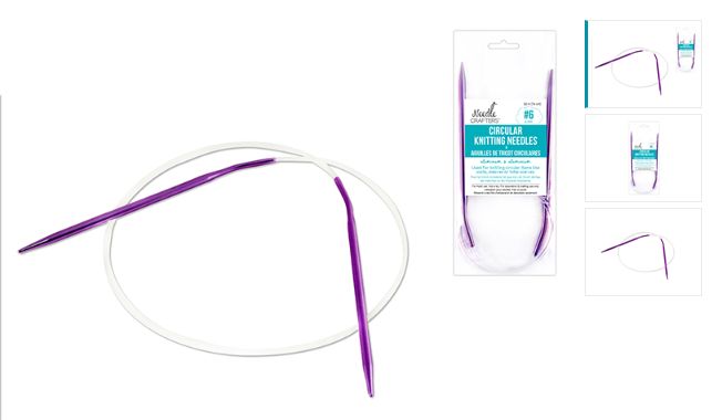 29" #6 (4.25mm) Circular Knitting Needles