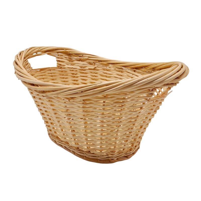 Double Handle Oval Basket Natural (SM) Double Handle Oval Basket Natural (SM)