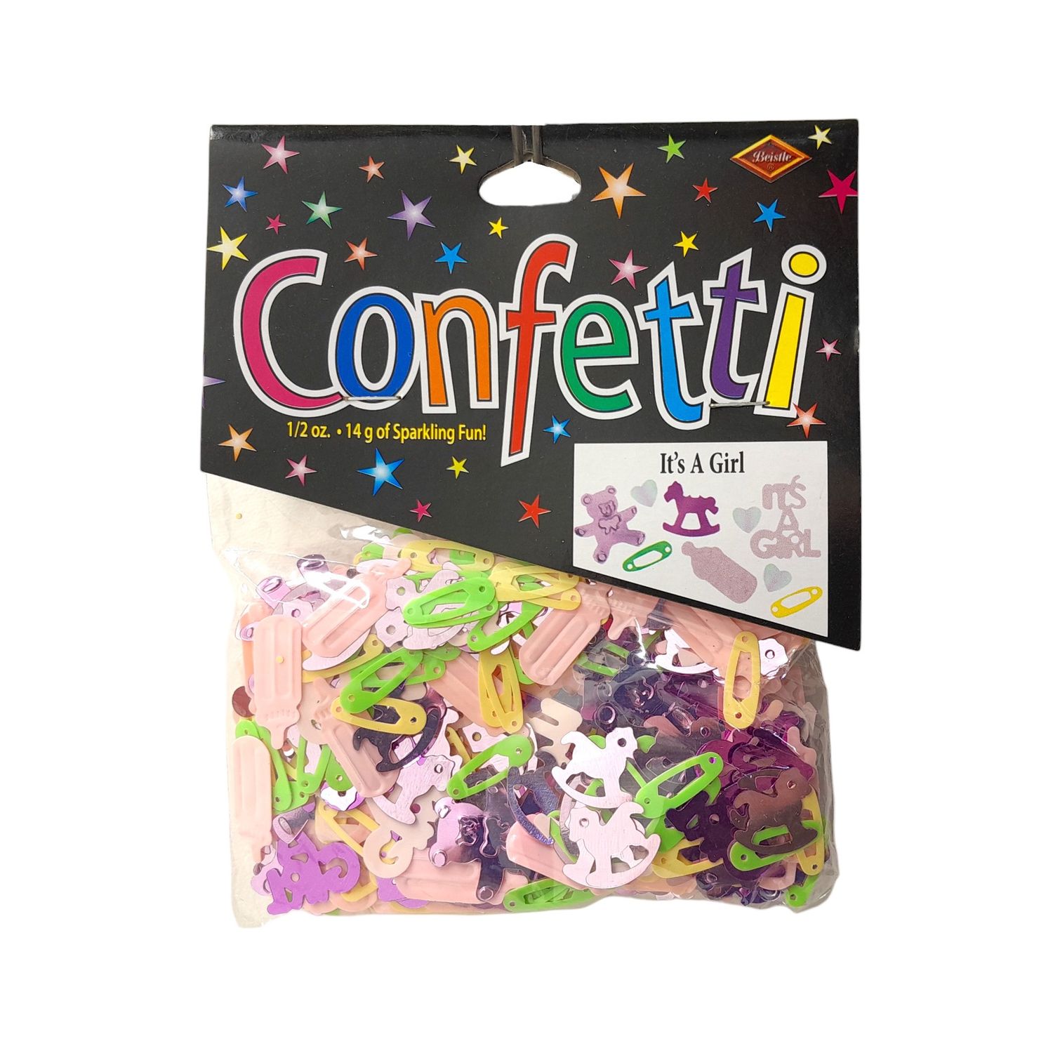 1/2oz It's A Girl Confetti