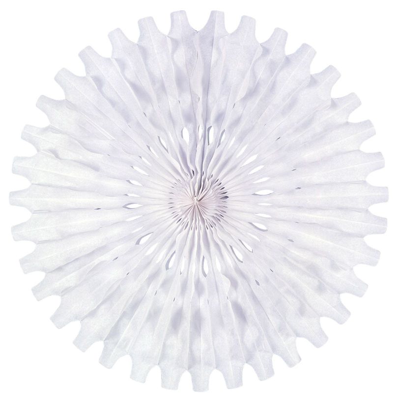 25&quot; Tissue Fan White