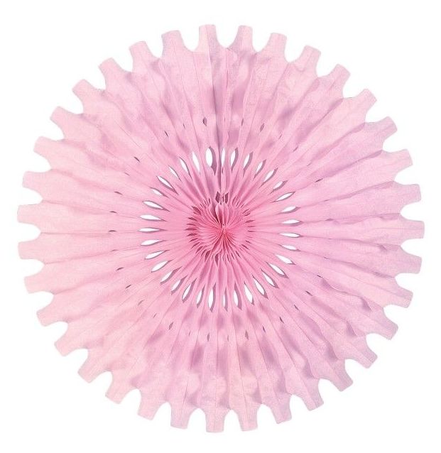 25&quot; Tissue Fan Pink