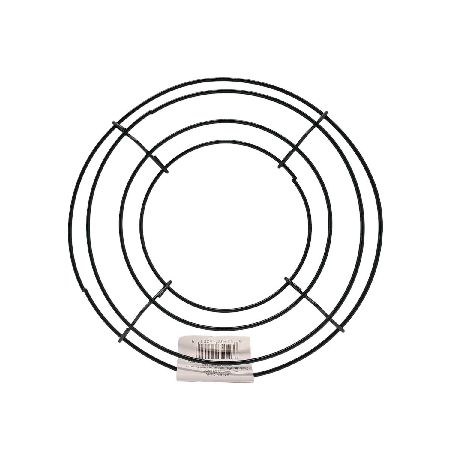 8&quot; 4 Ring Wire Box Wreath Form
