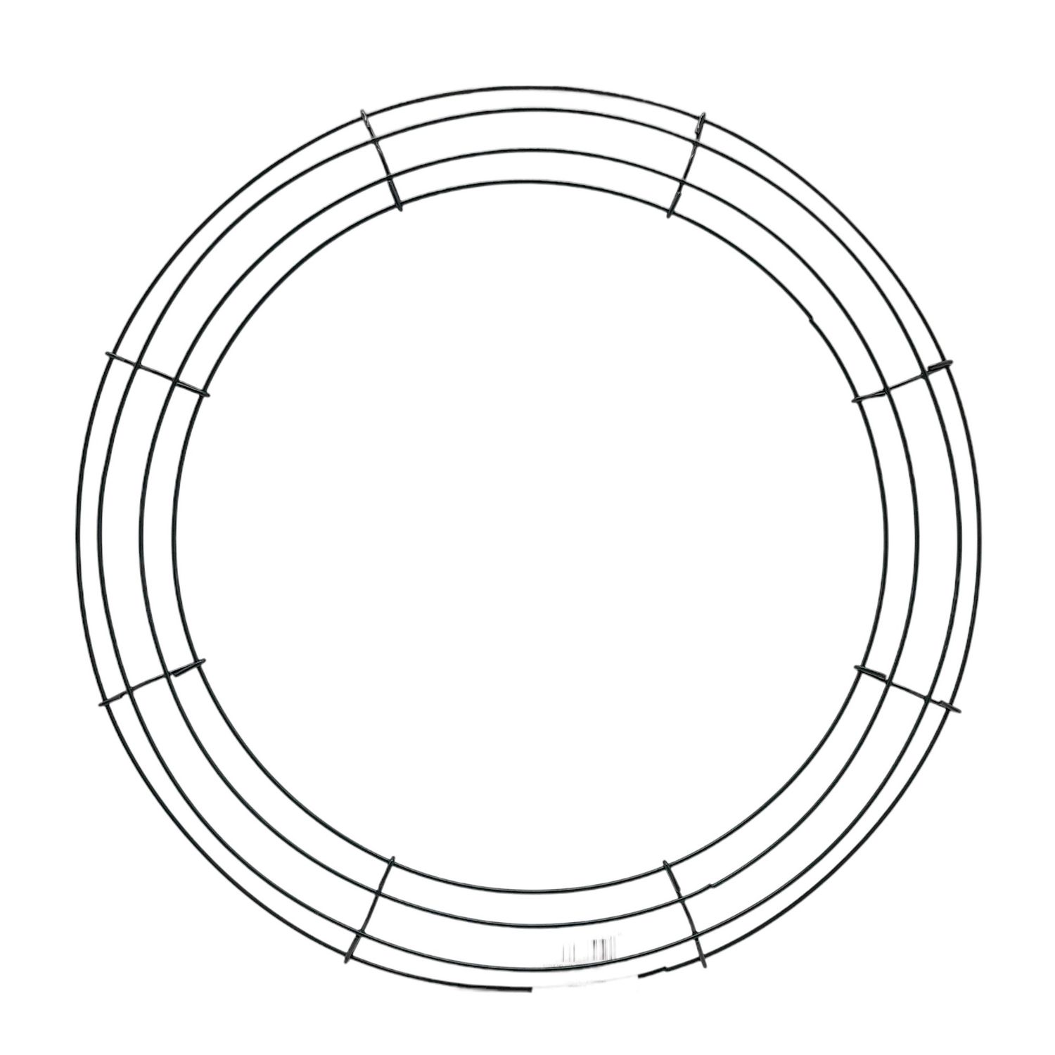16&quot; 4 Ring Wire Box Wreath Form