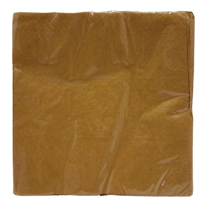20pc 2-Ply Napkin Gold