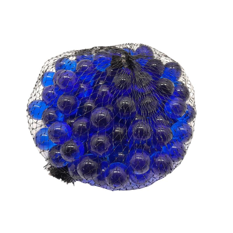 100pc Marbles Cobalt Blue