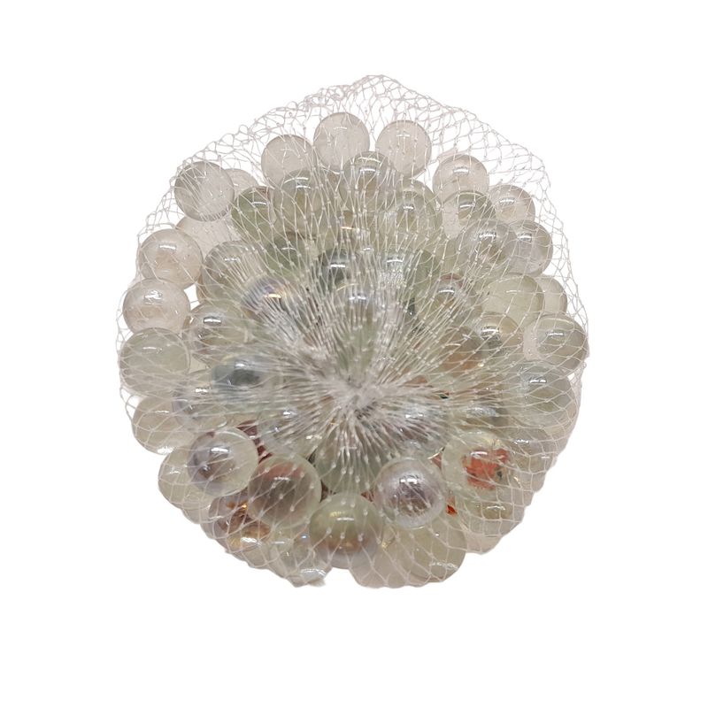 100pc Marbles Clear