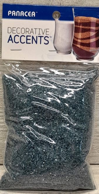 16oz Crushed Glass Navy Blue