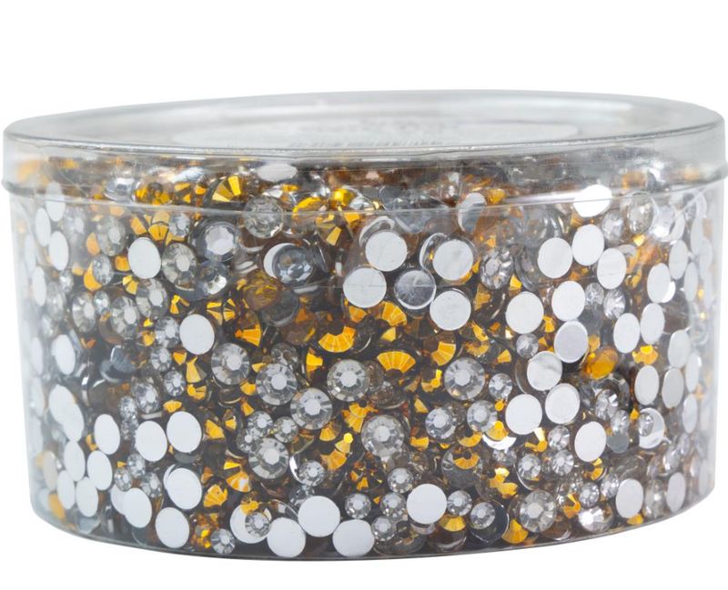 340g Gemstone Tub Gold &amp; Silver