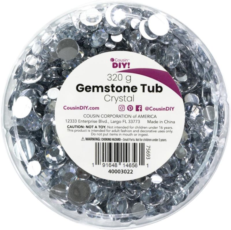 320g Gemstone Tub Crystal