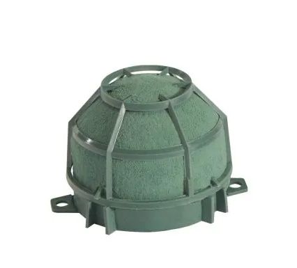 3&quot;x3&quot;x2.25&quot; Wet Foam Igloo Holder Green