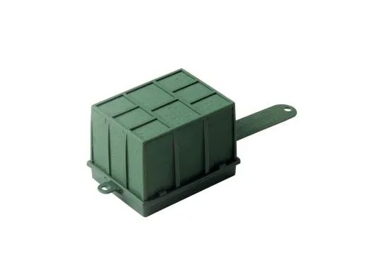 3&quot;x4.25&quot;x3.25&quot; Aqua Foam Brick Cage Green