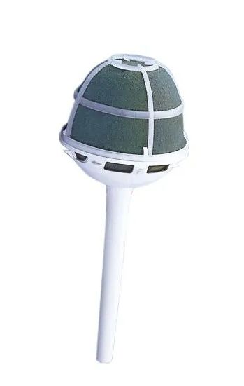7&quot; Wet Foam Bouquet Holder White