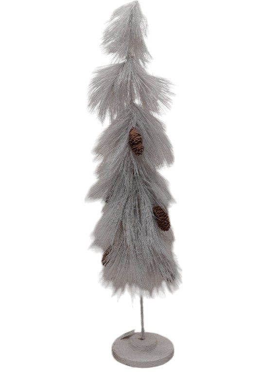 35&quot; White Pine Tree W/Pinecones