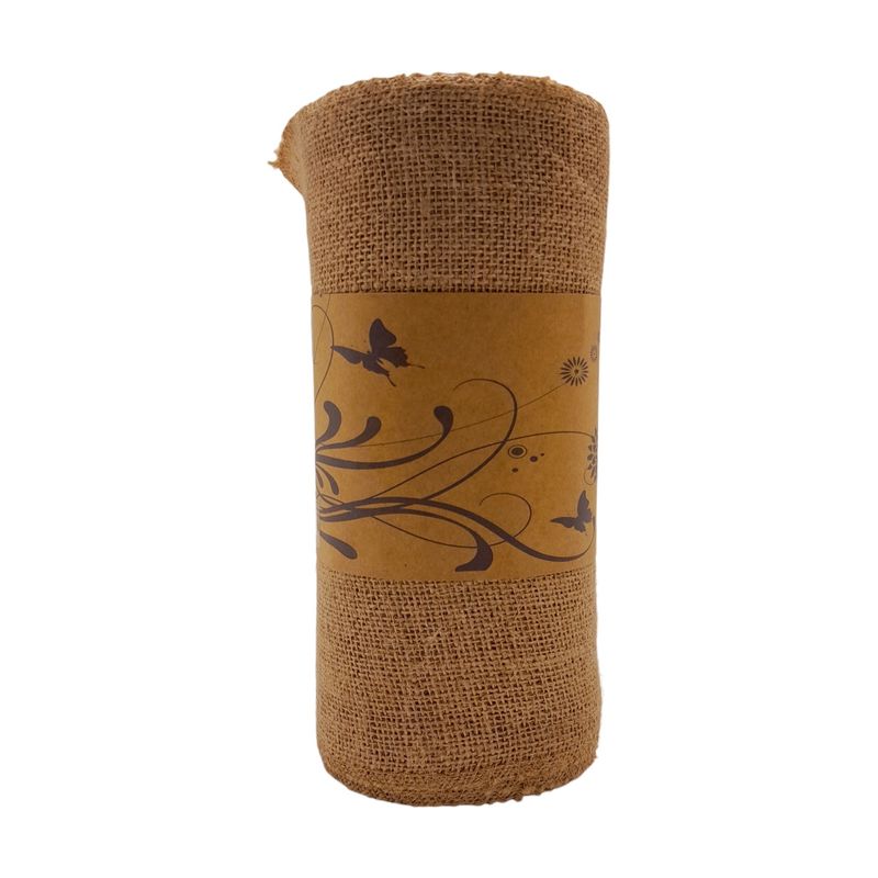 10&quot;x10yd Burlap Natural