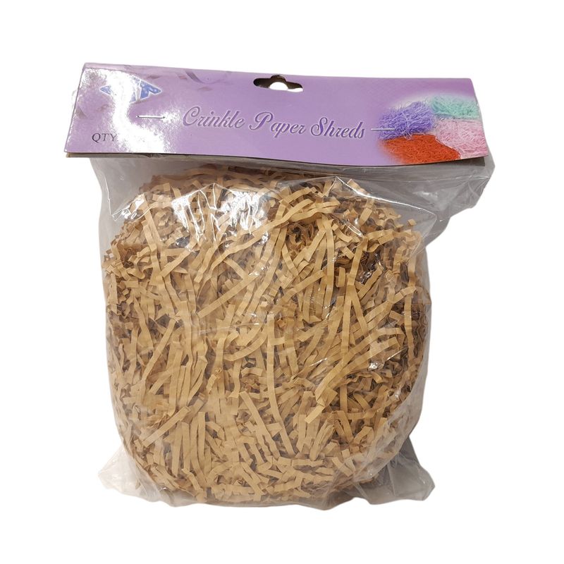 2oz Crinkle Paper Shreds Natural