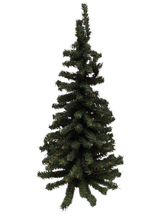 18" Pine Tree  w/Wood Base