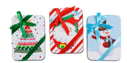 3.5&quot;x 0.6&quot;x4.5&quot; Gift Tin Assorted