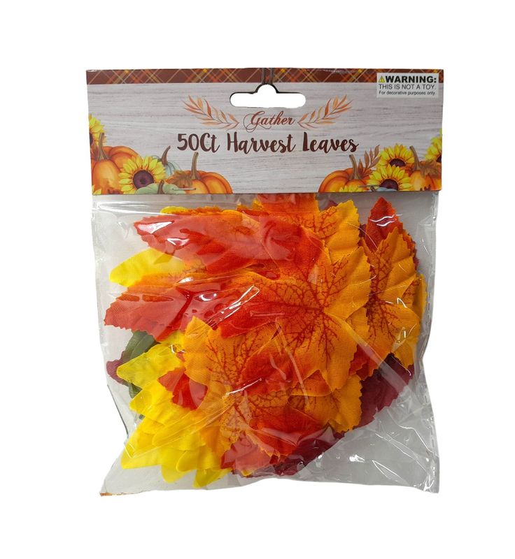 50pc Fall Leaves