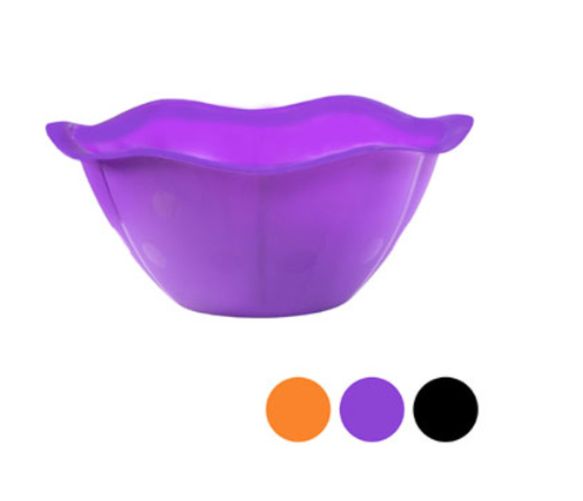 13" Scalloped Serving Bowl Assorted