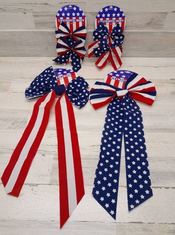 Patriotic Bows Assorted