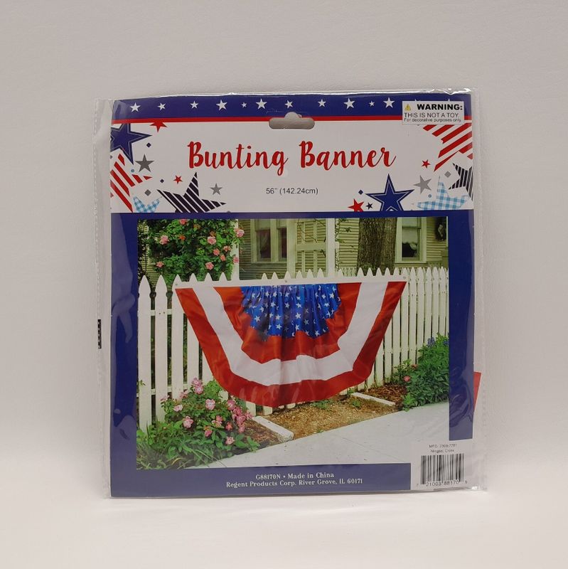 56&quot; Patriotic Bunting