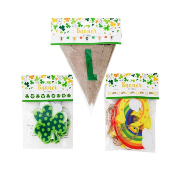 St. Patrick&#39;s Day Banner Assorted