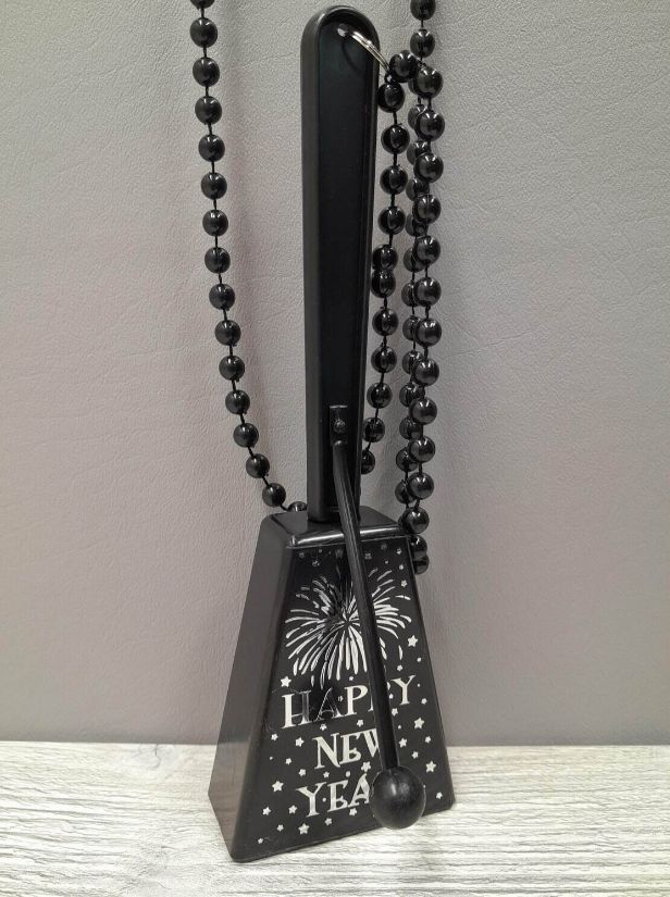 Happy New Year Noise Maker Necklace