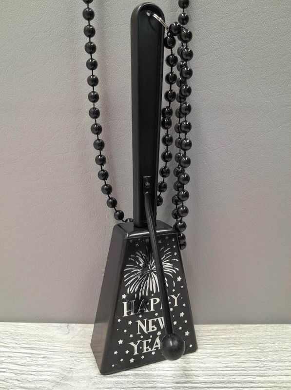 Happy New Year Noise Maker Necklace