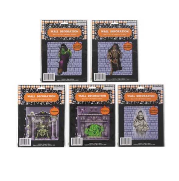 Halloween Wall Backdrop Assorted